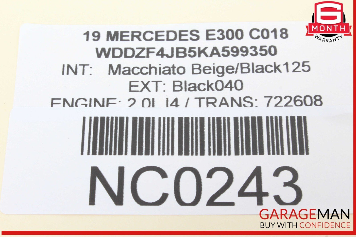 19-23 Mercedes W213 E300 Transmission Control Module Unit TCU 2139001722 OEM