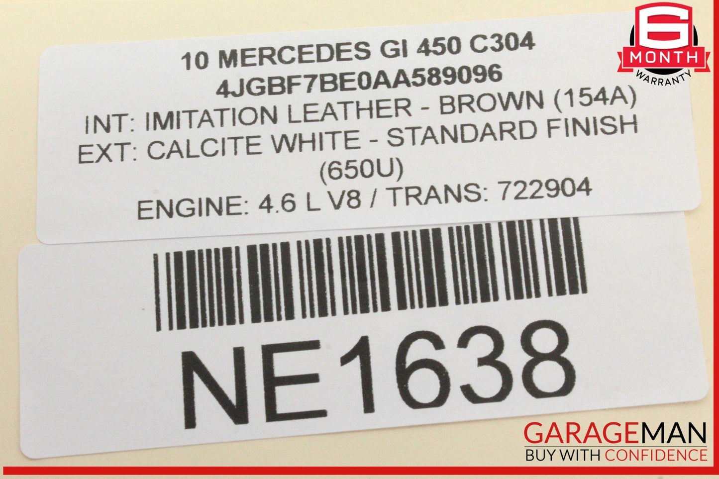 10-13 Mercedes X164 GL450 Front Left Side Bumper Running Daytime Light Lamp OEM