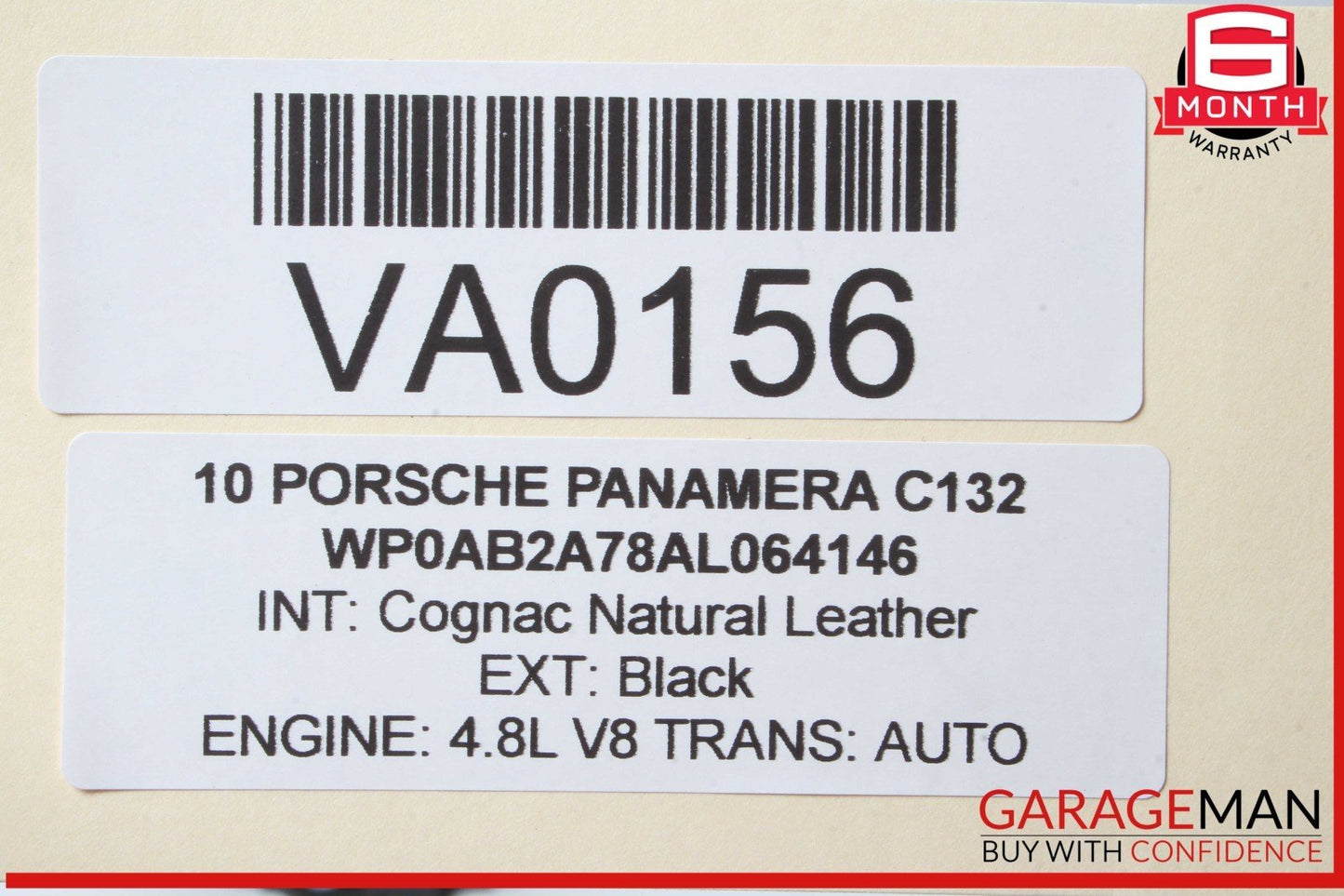 10-16 Porsche Panamera 970 Electric Parking Brake Control Module OEM