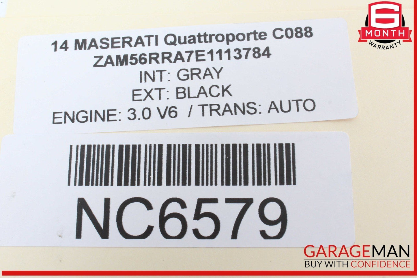 14-17 Maserati Quattroporte Rear Left CV Axle Shaft Drive Shaft Driveshaft OEM