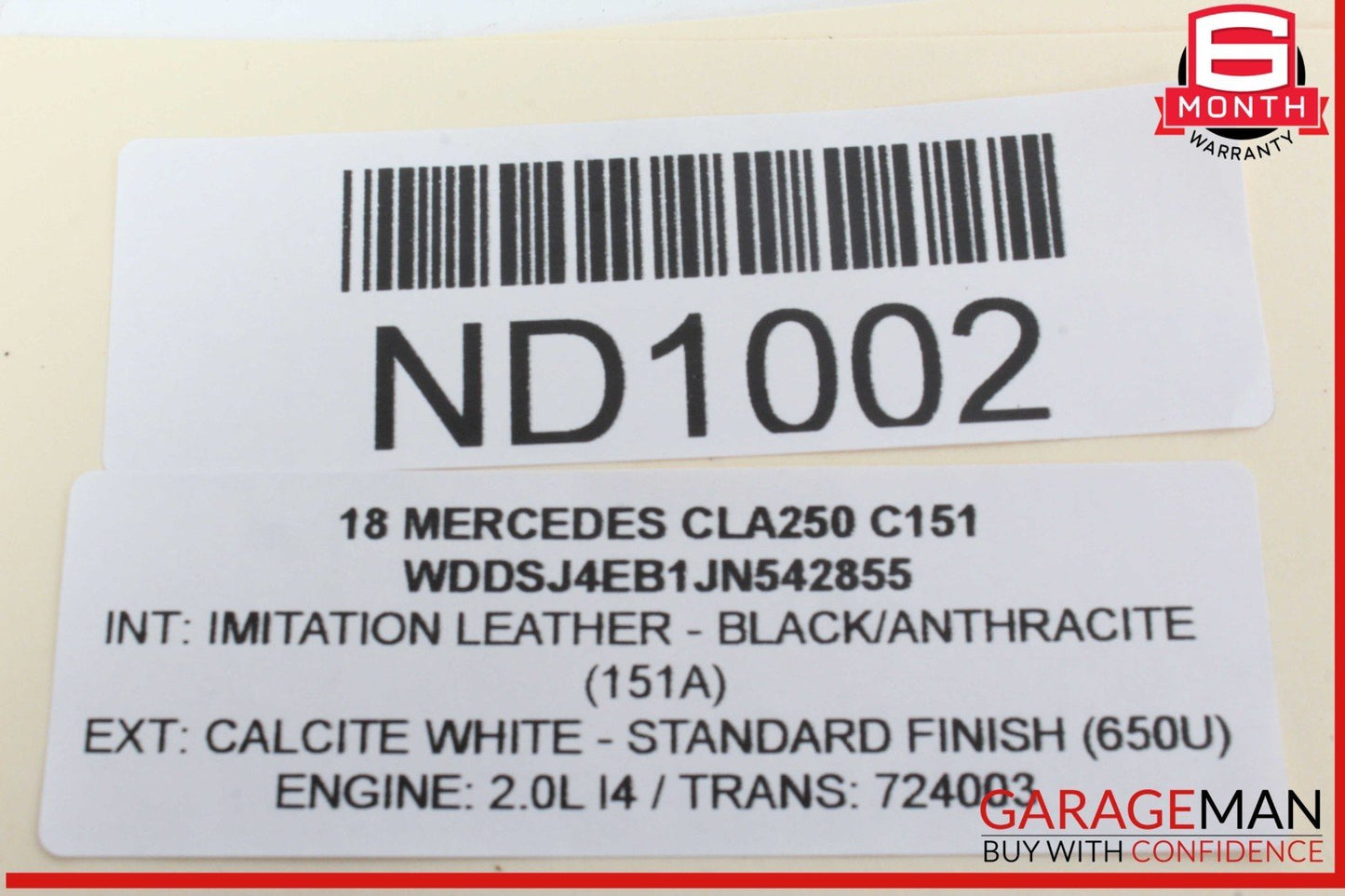 14-19 Mercedes W117 CLA250 Front Center AC A/C Air Vent Nozzle Trim Grill OEM
