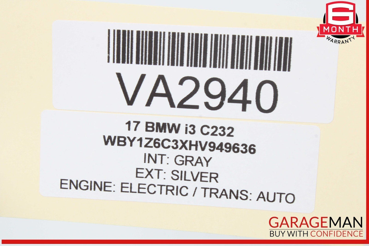 14-21 BMW i3 I01 Hybrid Front Right Side Windshield Wiper Motor 7359450 OEM
