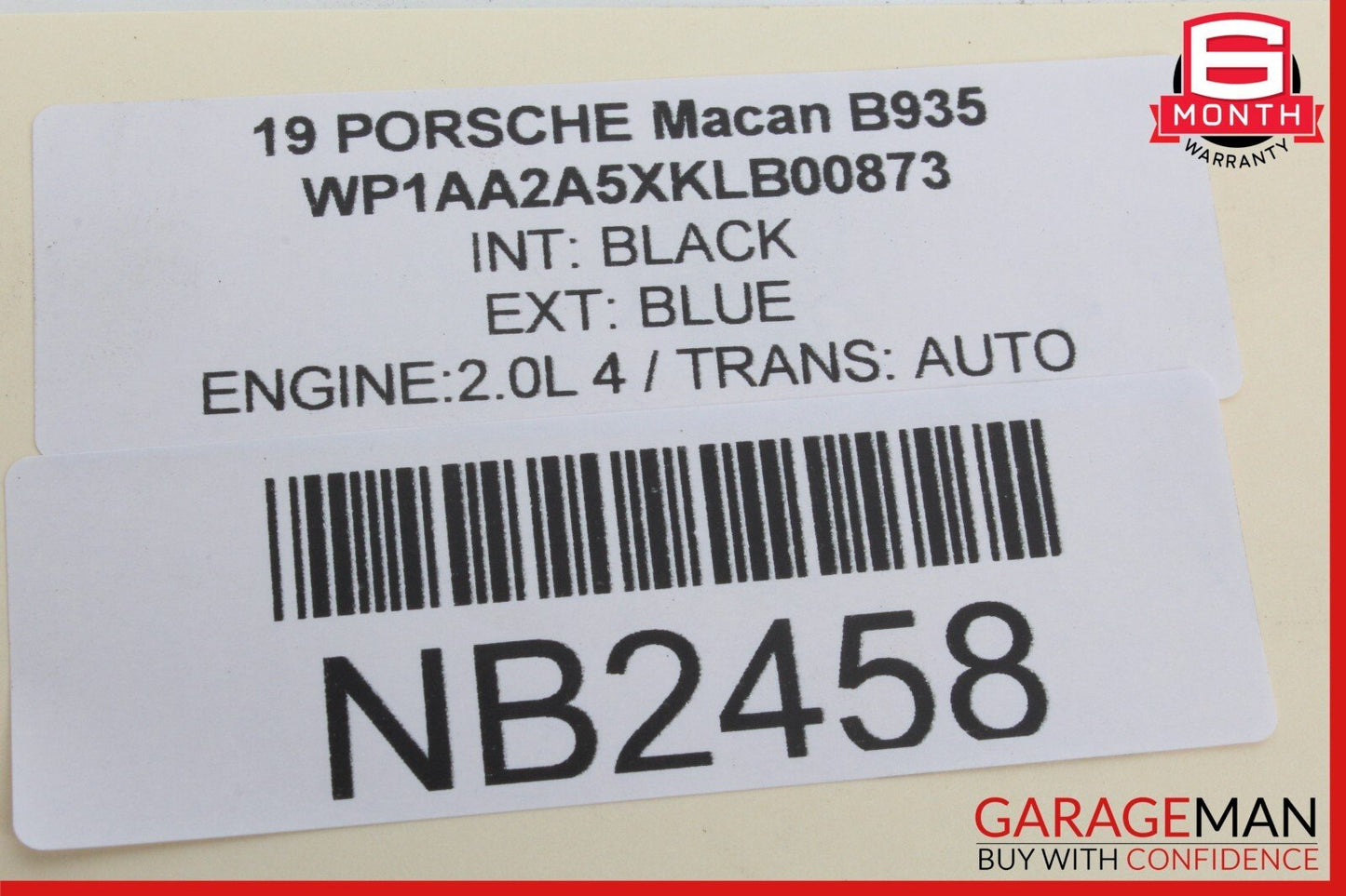 15-22 Porsche Macan 95B Rear Left / Rear Righ Side Lower Forward Control Arm OEM
