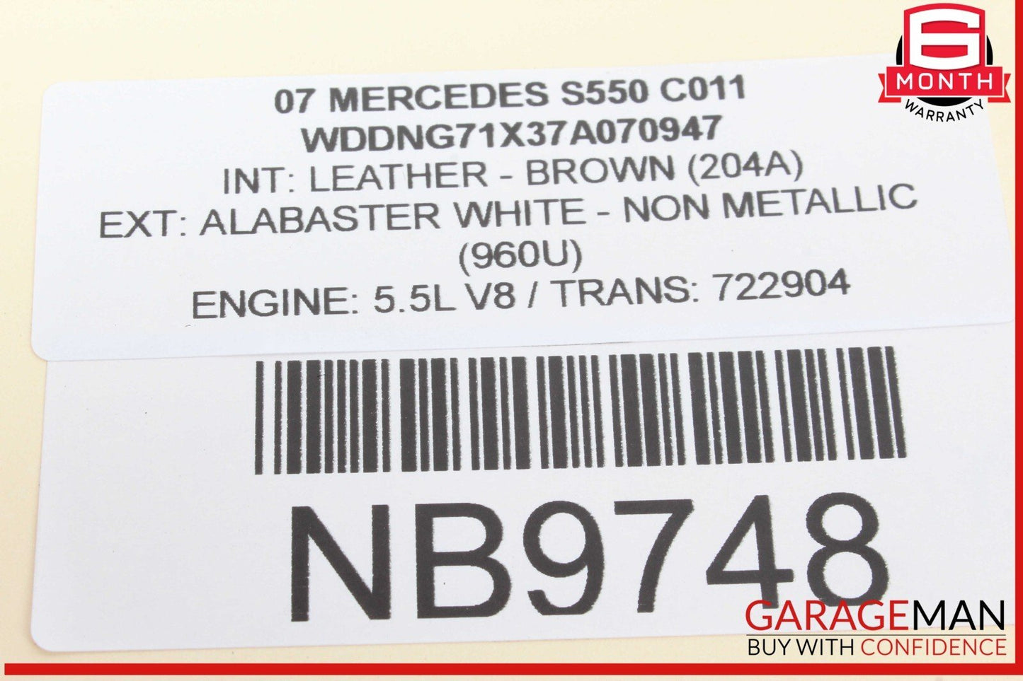 07-14 Mercedes W221 S550 CL550 Voice Language Communication Control Module OEM