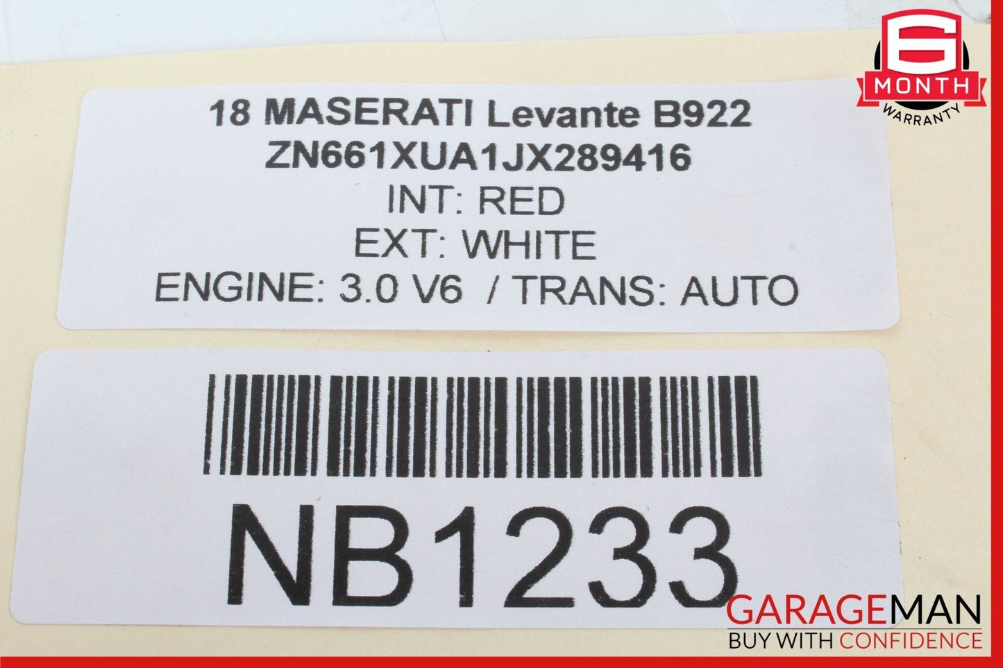 17-20 Maserati Levante M161 Rear Fuse Relay Box Junction Terminal OEM