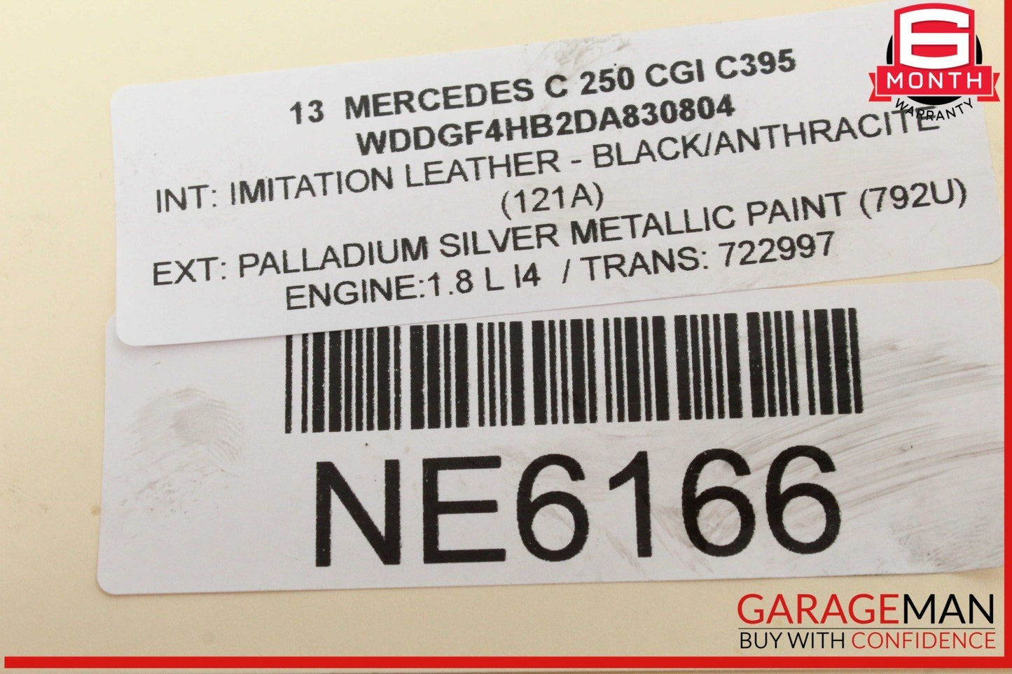 12-16 Mercedes W204 C250 CGI Transmission Oil Cooler Radiator 0995001100 OEM