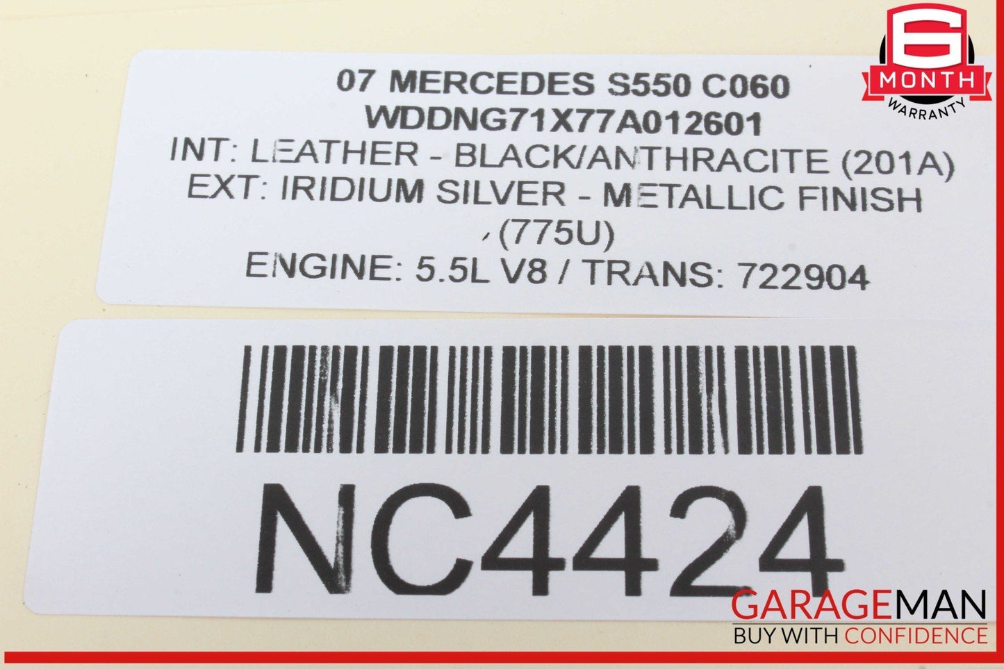07-13 Mercedes W221 S550 S400 Rear Right or Left Side Door Control Module OEM