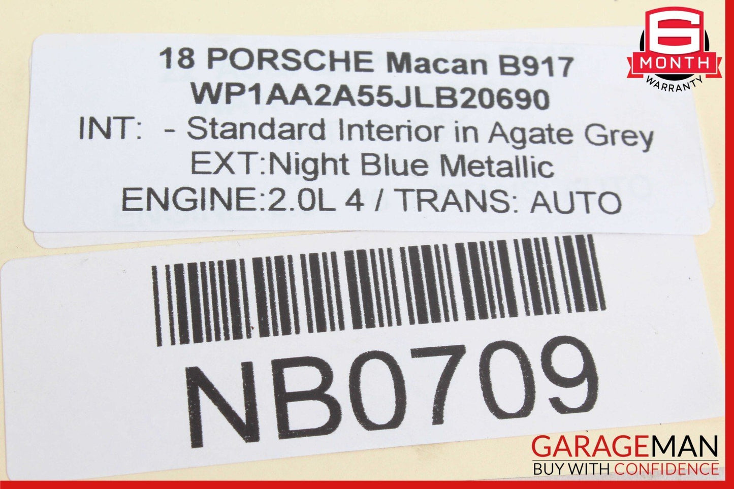 15-24 Porsche Macan Front Right / Front Left Shock Strut Spring Assembly