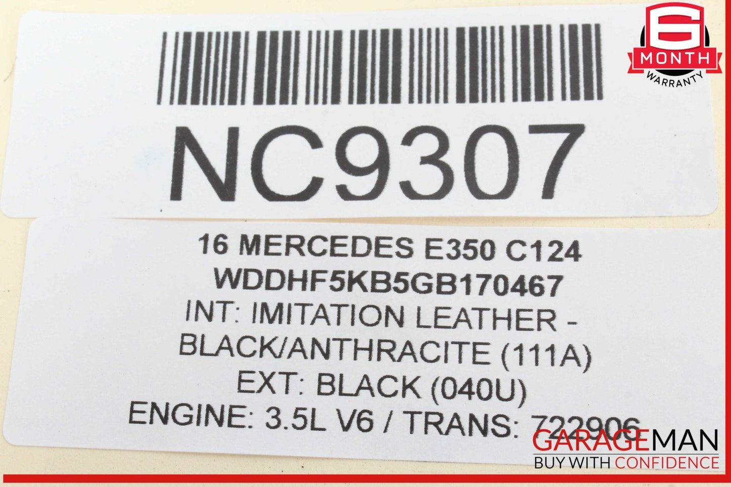 2012-2016 Mercedes-Benz E350 W212 ECU Engine Control Module 2769005000 OEM