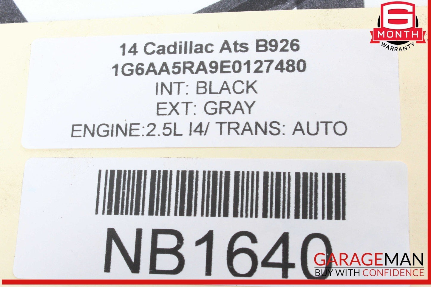 13-19 Cadillac ATS Rear Left Driver Side Door Lock Latch Actuator OEM