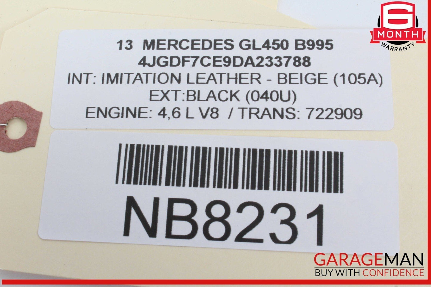 12-19 Mercedes X166 GL450 ML350 Speaker Door Mirror Cover Front Right OEM