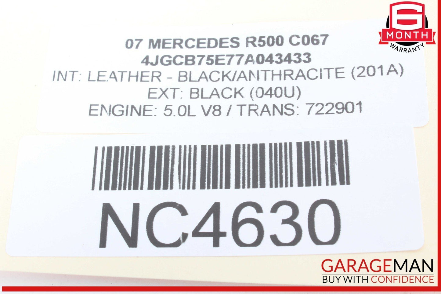 06-13 Mercedes W251 R500 Panoramic Sunroof Sun Roof Motor 1648201442 OEM