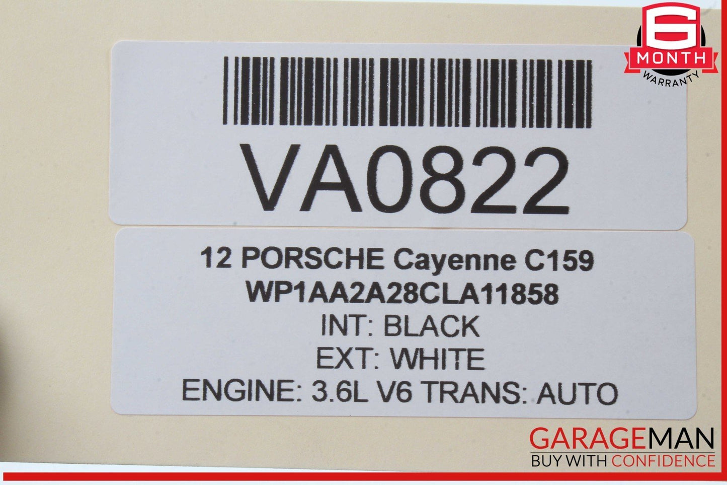 11-17 Porsche Cayenne 958 Rear View Camera Control Module Unit 7P5907441B OEM
