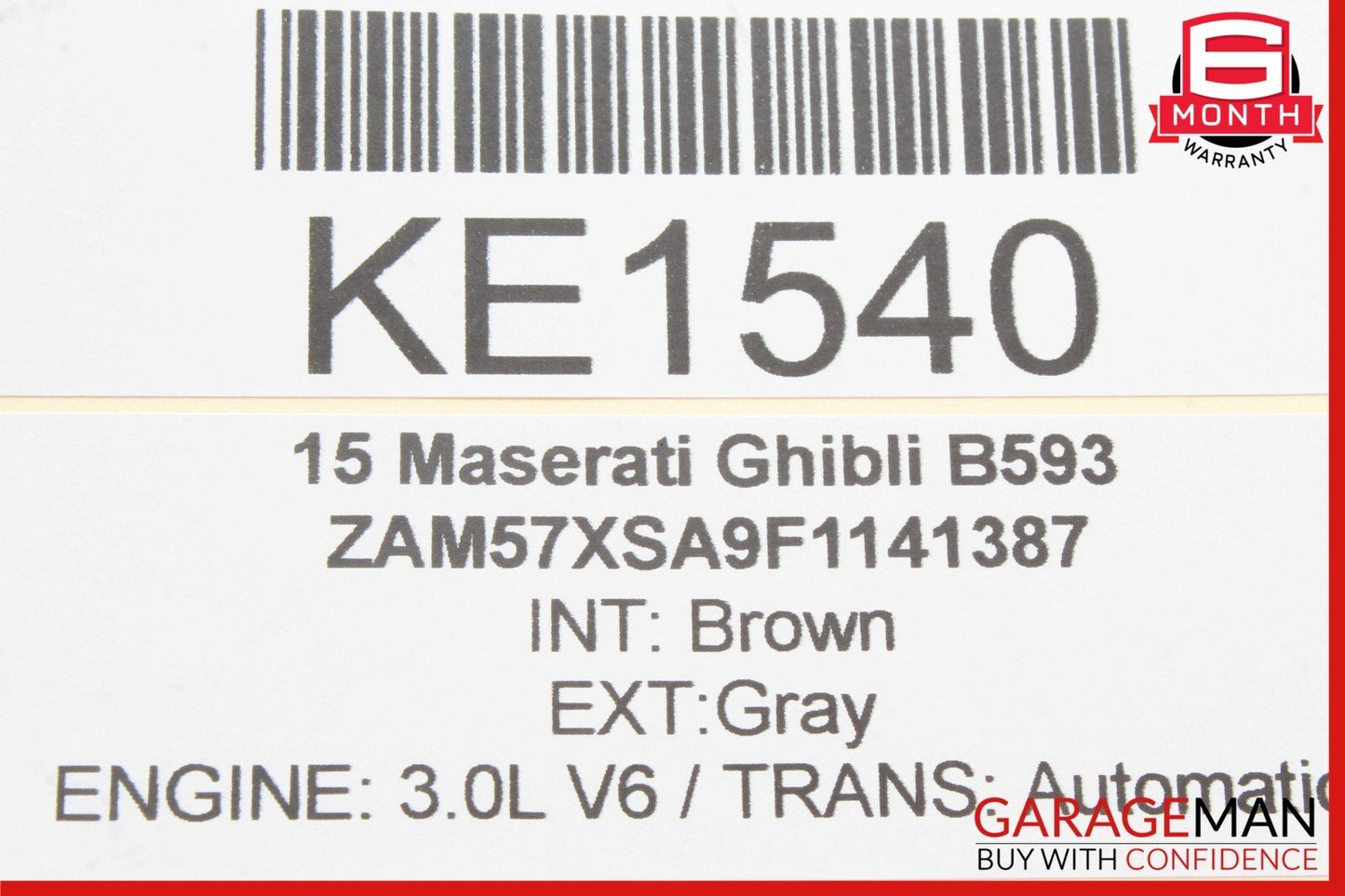 14-20 Maserati Levante Ghibli Front Right or Left Side Seat Adjustment Switch