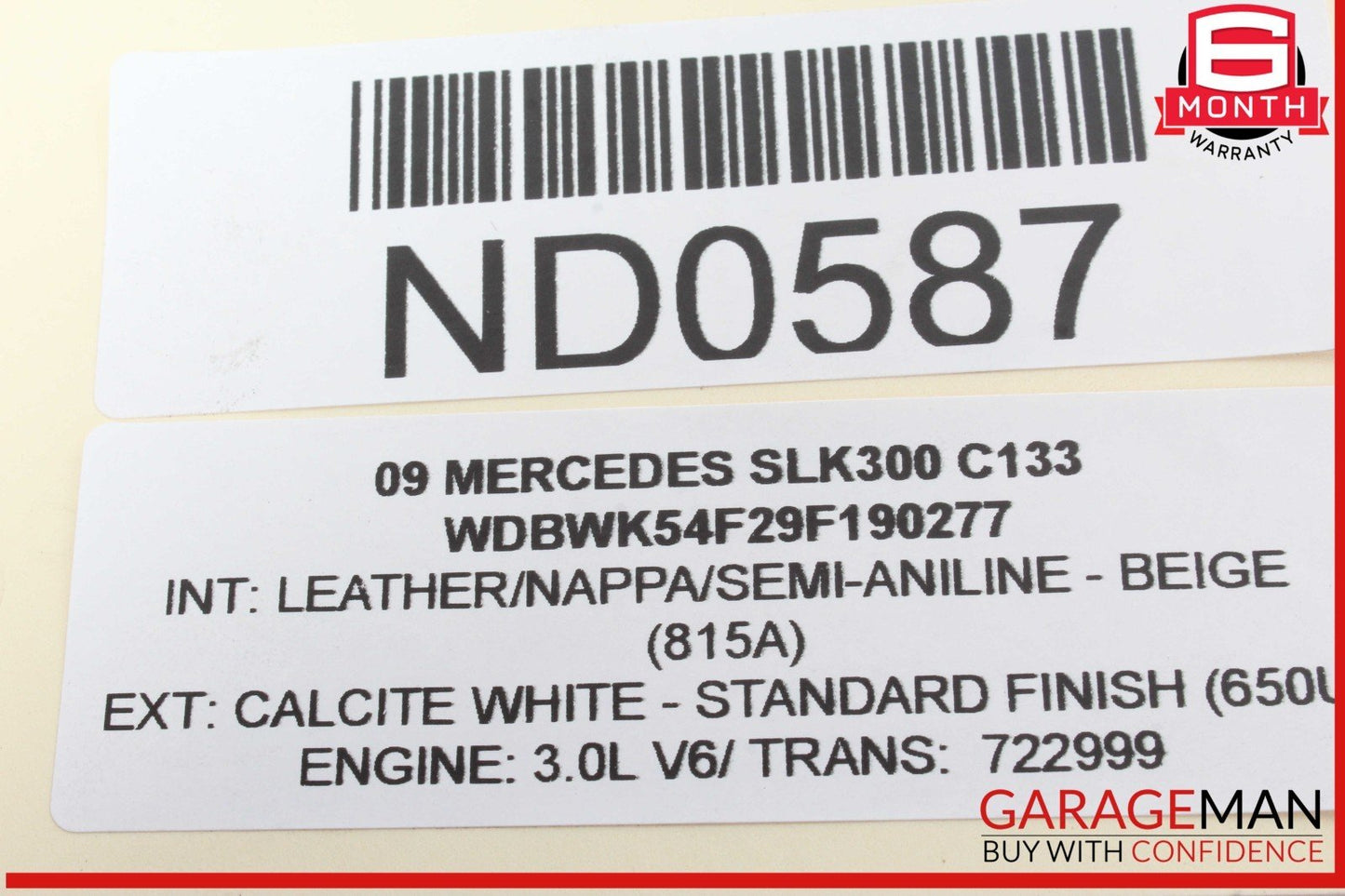 05-11 Mercedes R171 SLK300 SLK280 Front Right Side Door Lock Latch Actuator OEM