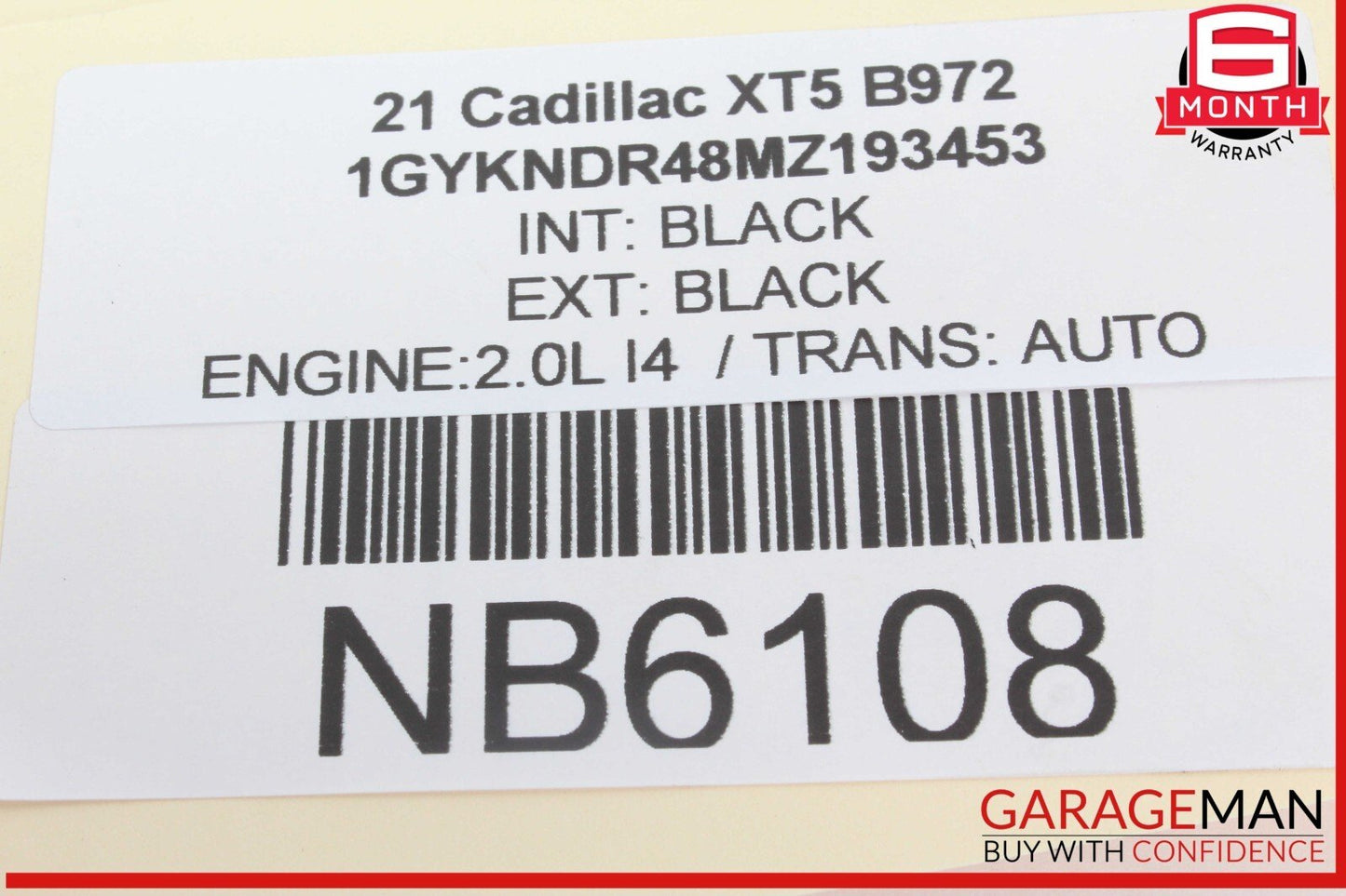 17-23 Cadillac XT5 Rear Left Driver Side Suspension Upper Control Arm 84199653