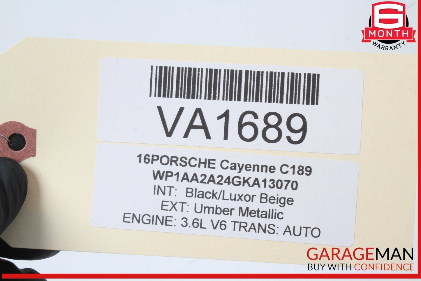 11-18 Porsche Cayenne 958 Front Right Side Window Regulator Motor Unit OEM