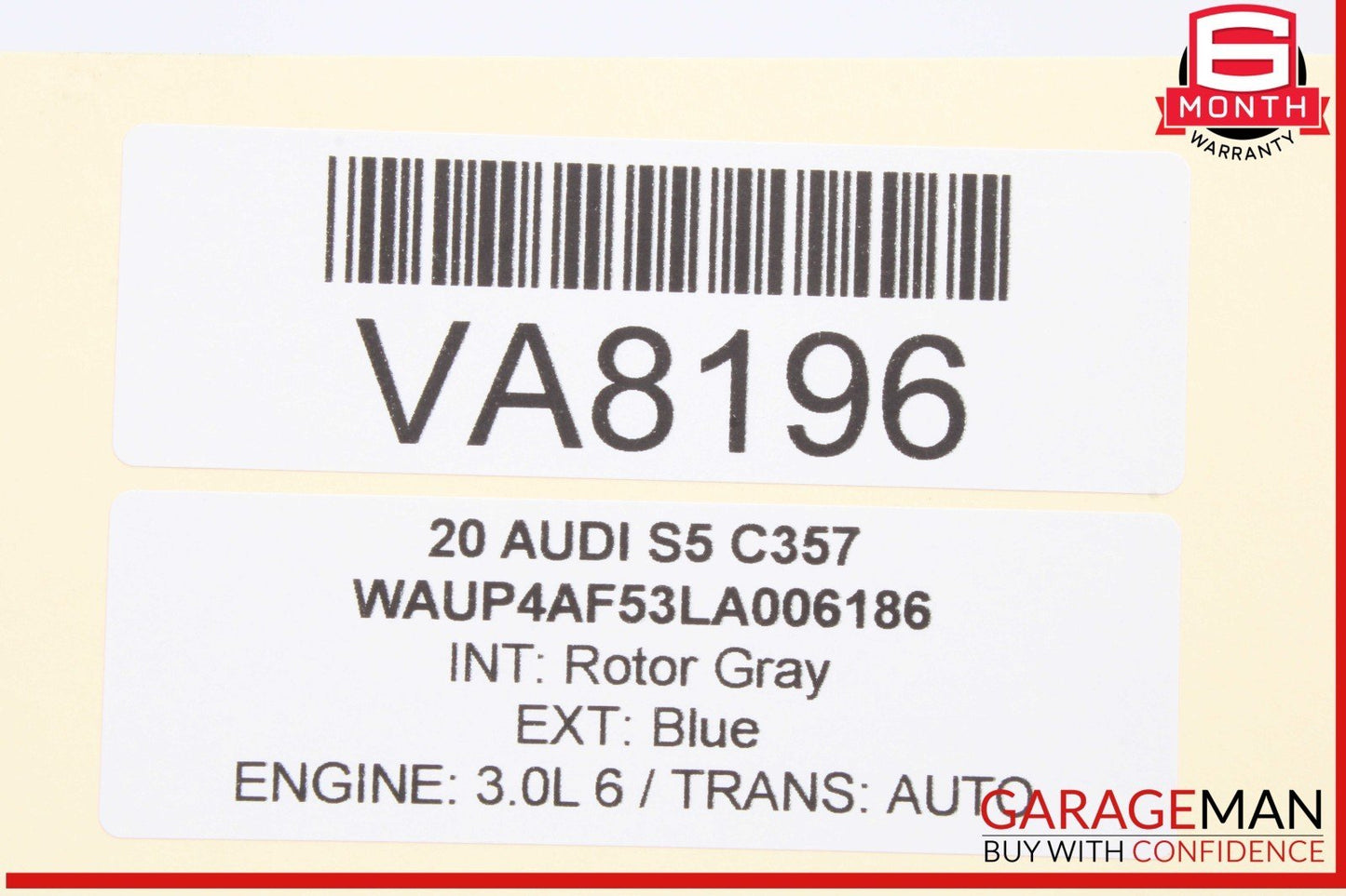 18-24 Audi S5 RS5 Front Windshield Lane Change Assist Camera 8W6907217 OEM