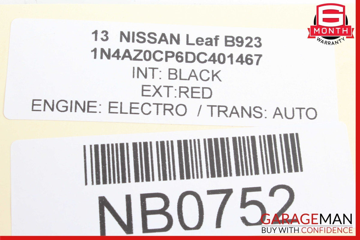 13-17 Nissan Leaf Front Right Passenger Side CV Axle Shaft Assembly OEM