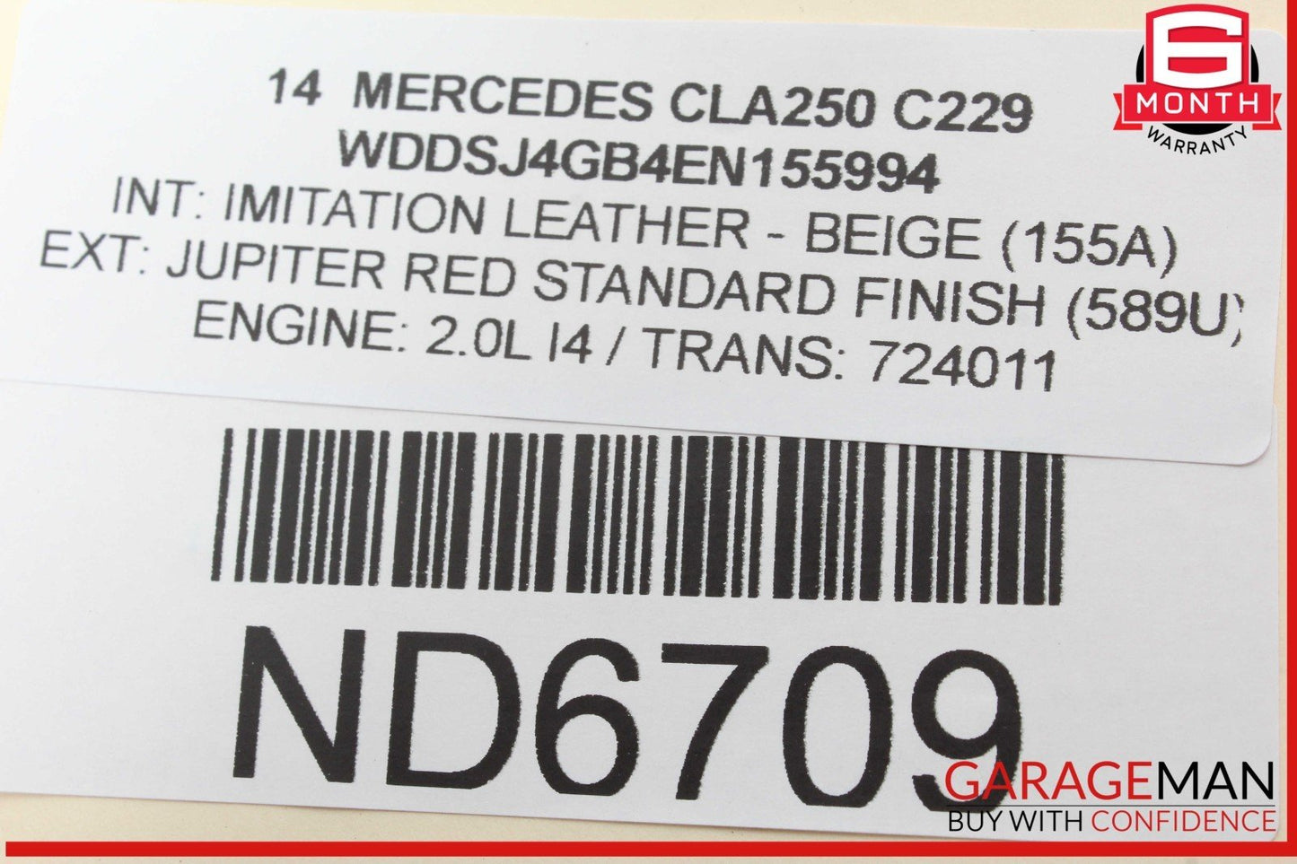 12-20 Mercedes W117 CLA250 Parking Brake Release Handle 2469050451 OEM