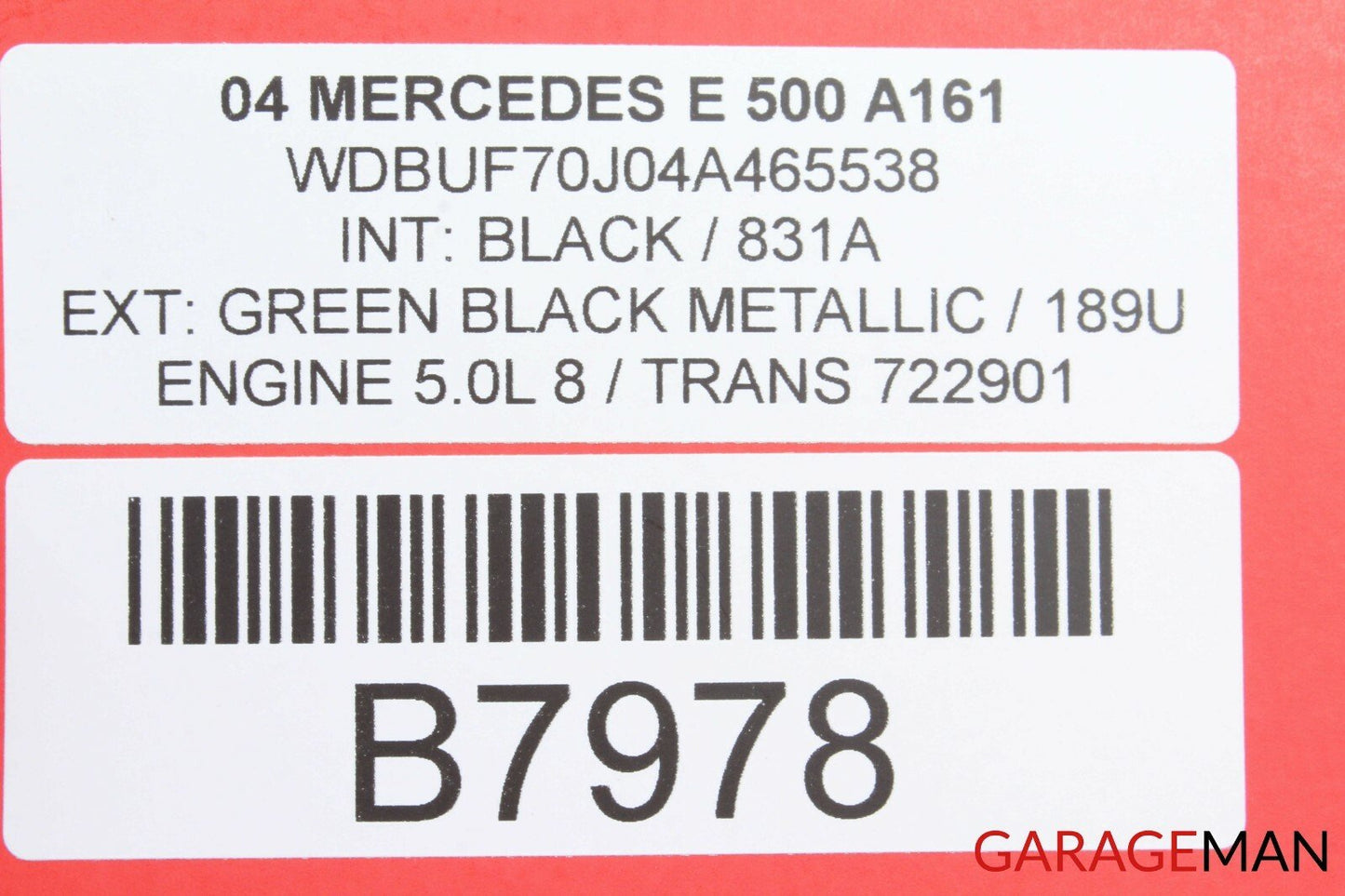 03-09 MERCEDES W211 E500 E320 FRONT RIGHT TWEETER SPEAKER COVER BLACK OEM
