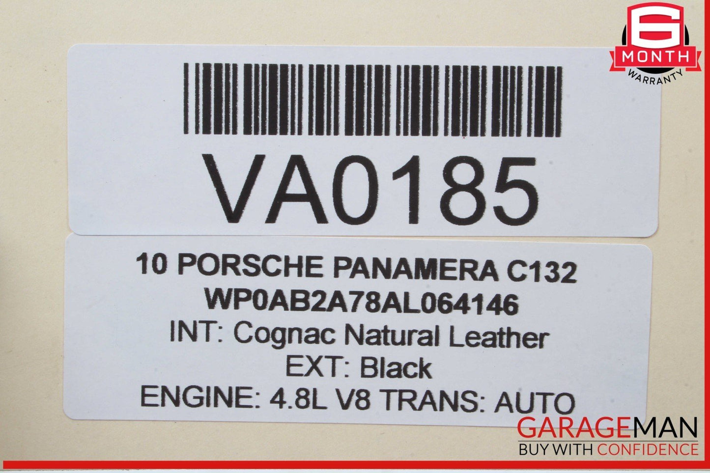 10-16 Porsche Panamera 970 Front Right or Rear Left Door Window Regulator Motor