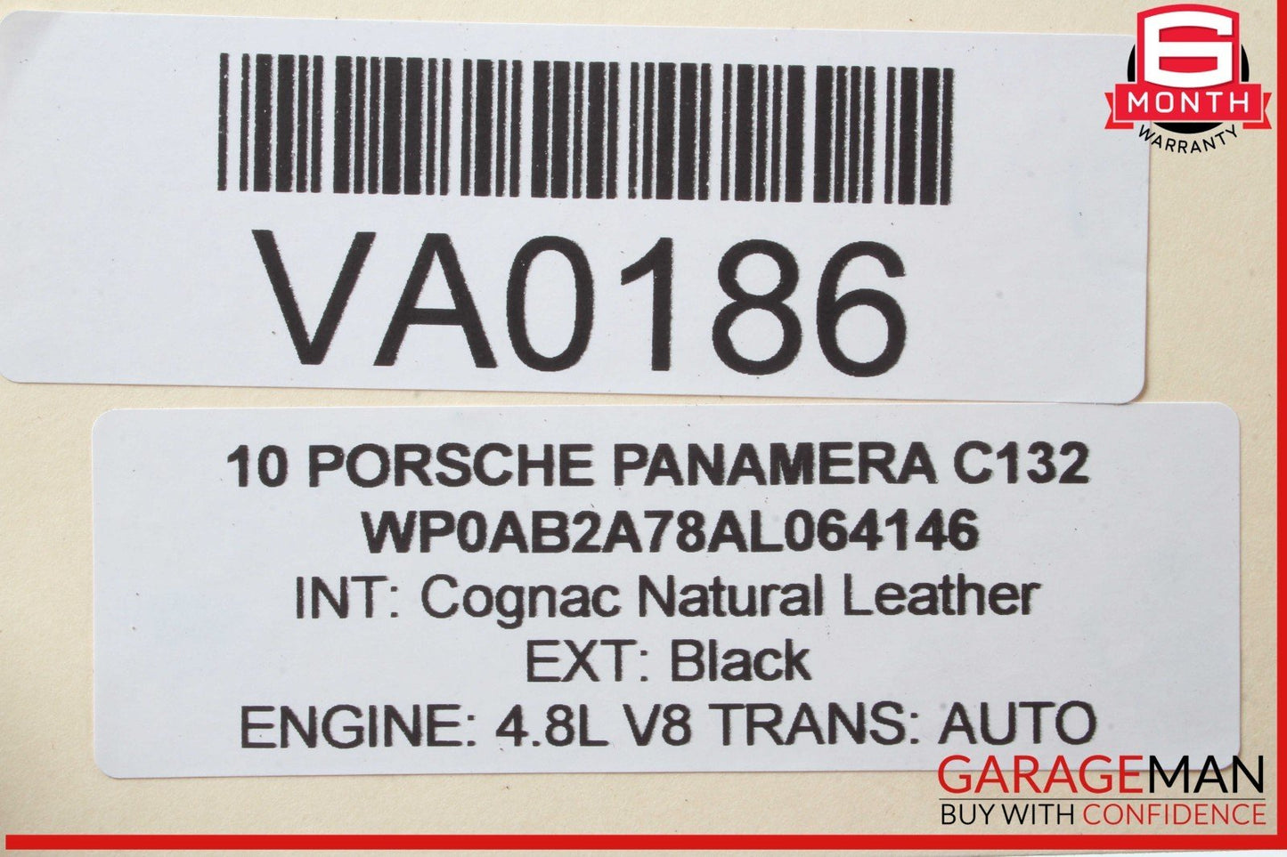 10-16 Porsche Panamera 970 Front Left or Rear Right Door Window Regulator OEM