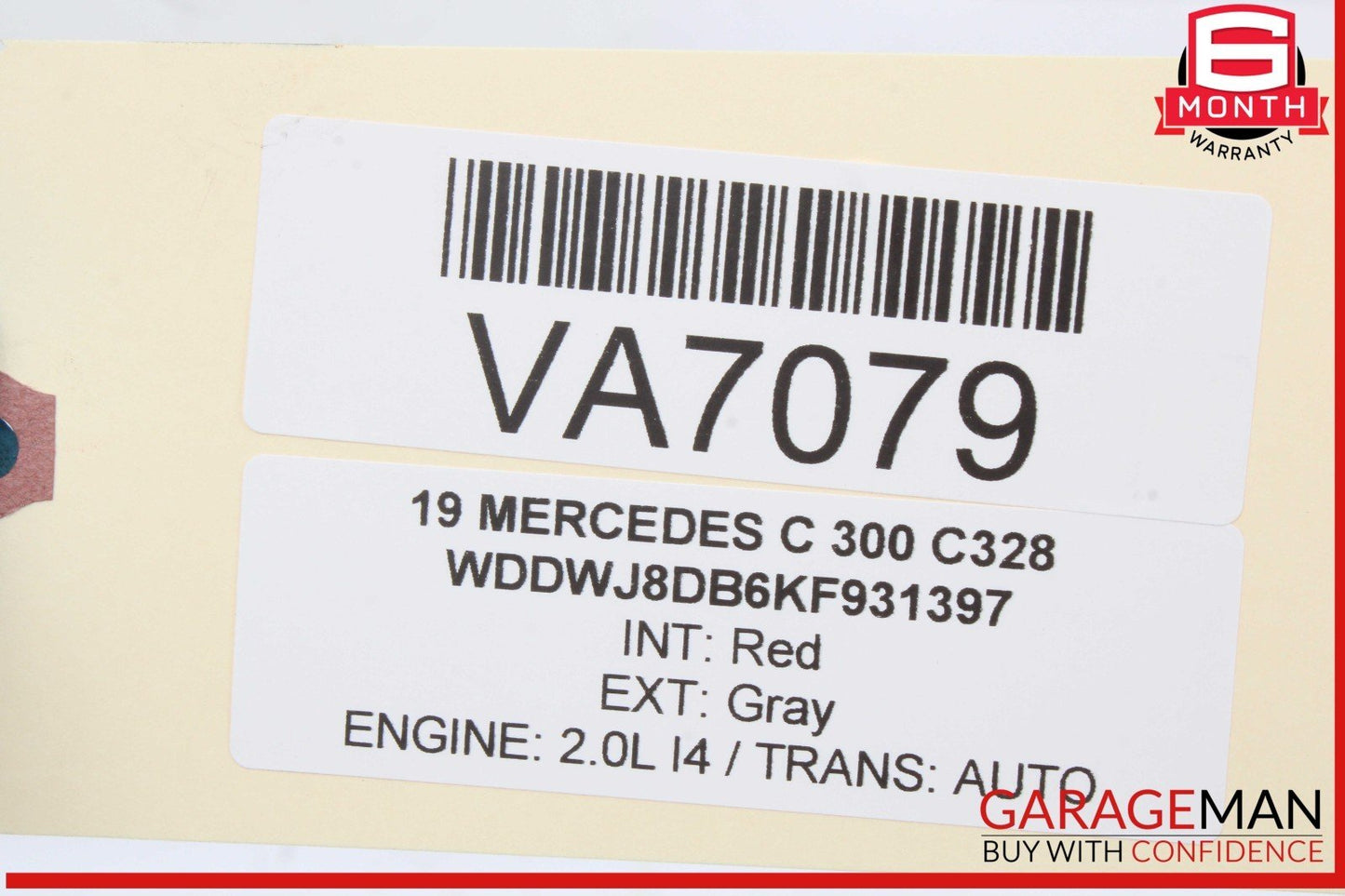 15-20 Mercedes W205 C300 Left Driver Side Rear Exhaust Muffler Tip 2054900300