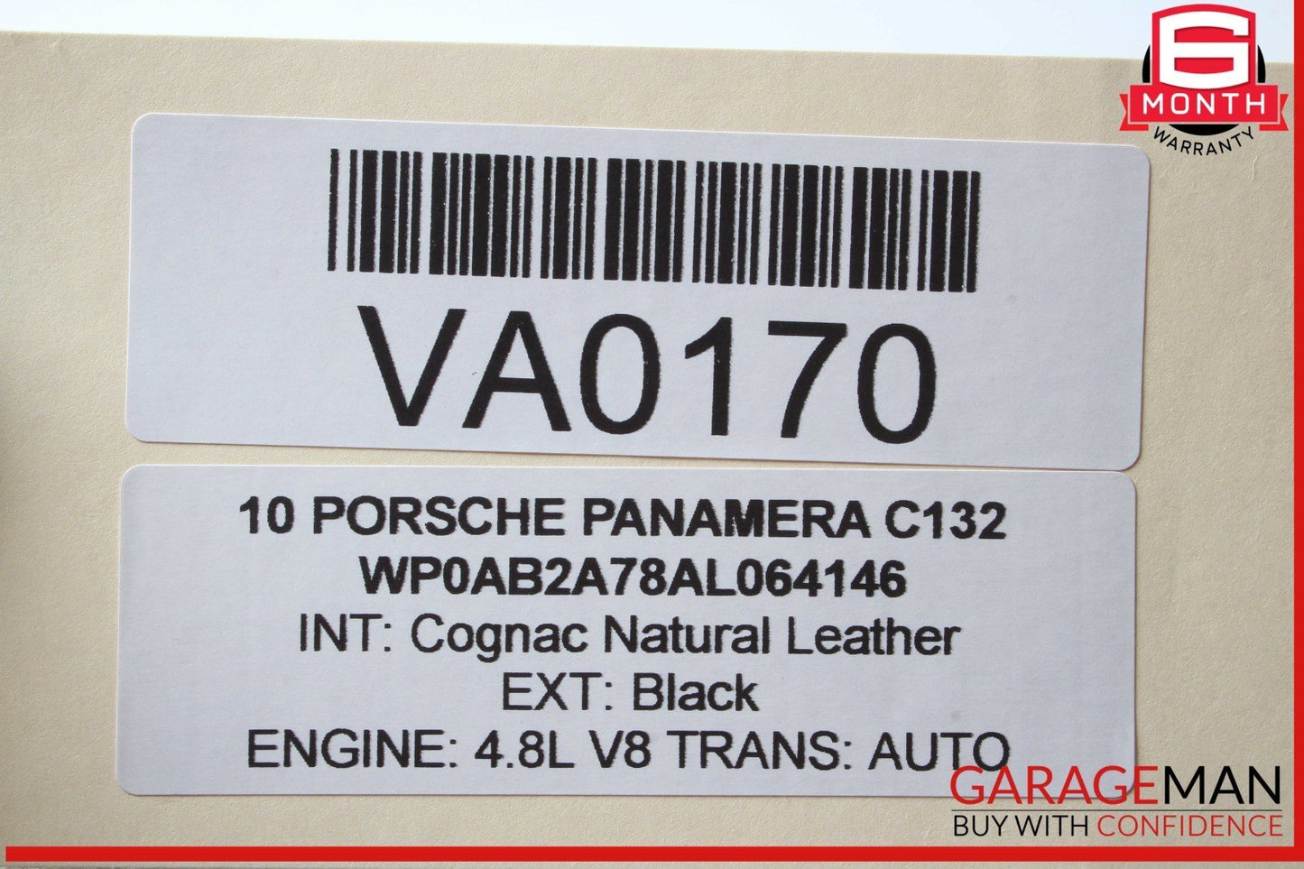 10-16 Porsche Panamera 970 Gas Accelerator Throttle Level Pedal 97042302100 OEM