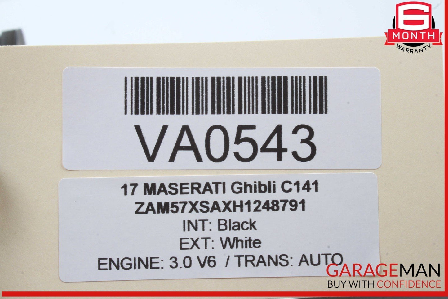 14-17 Maserati Ghibli Front Right or Left Side Shock Absorber Strut Spring RWD