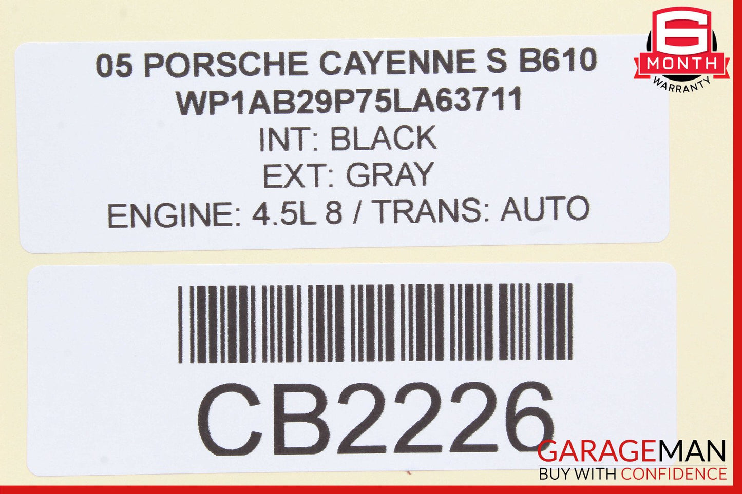03-10 Porsche Cayenne 955 957 Steering Column Adjustment Control Switch Module