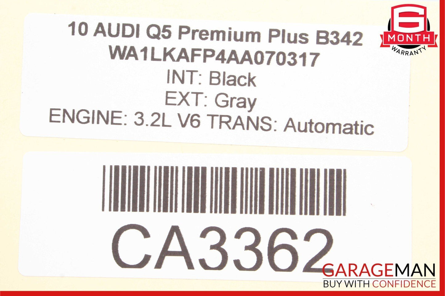 09-18 Audi Q5 A5 A6 A7 Engine Starter Motor 079911022 OEM