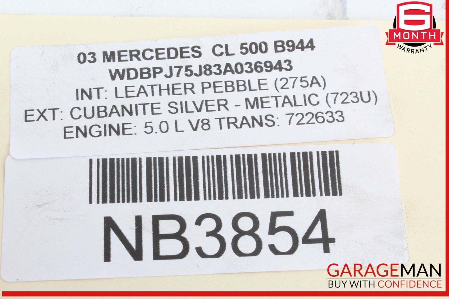 00-06 Mercedes W215 CL500 S430 S500 ABS Anti Lock Brake Pump ESP Module OEM