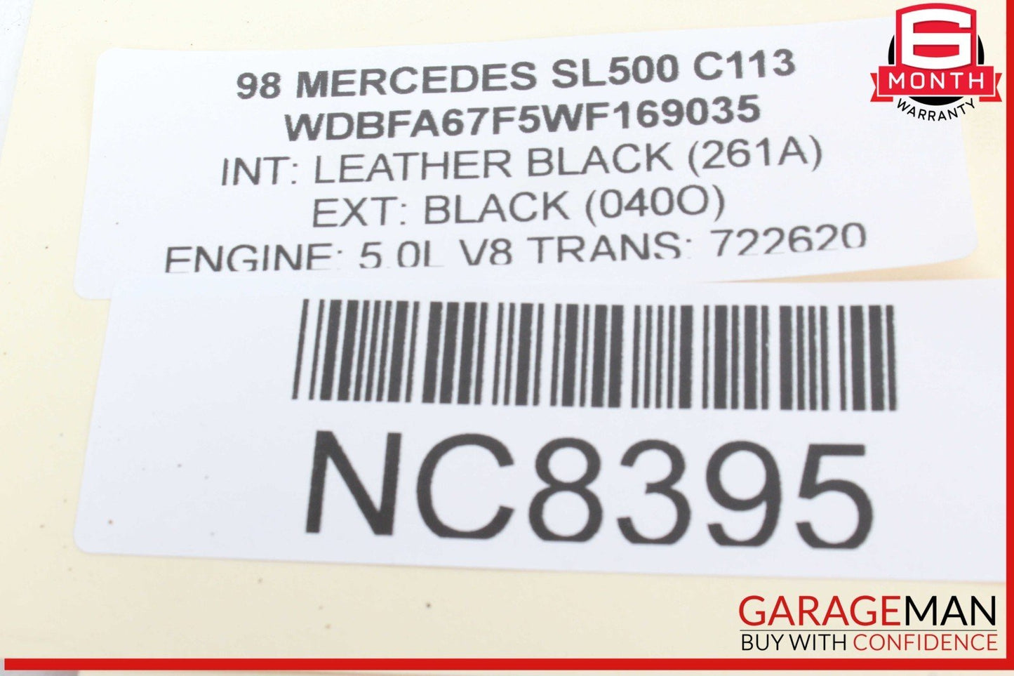 96-02 Mercedes R129 SL500 S500 CL500 Blinker Hazard Warning Control Unit OEM