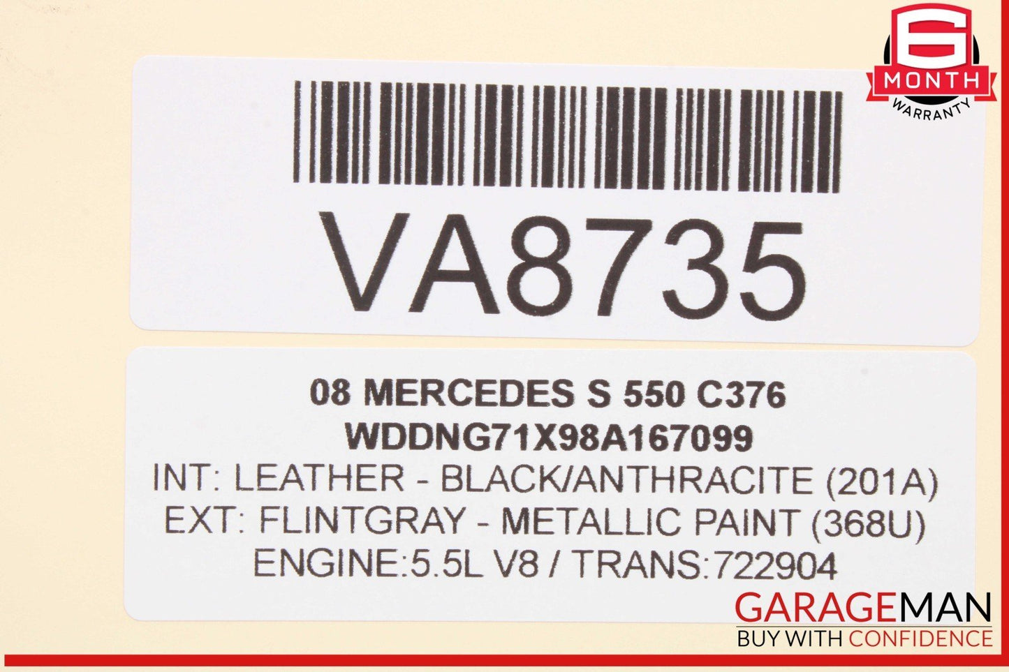 07-13 Mercedes W221 S550 S400 Front Left Side Door Lock Latch Actuator OEM