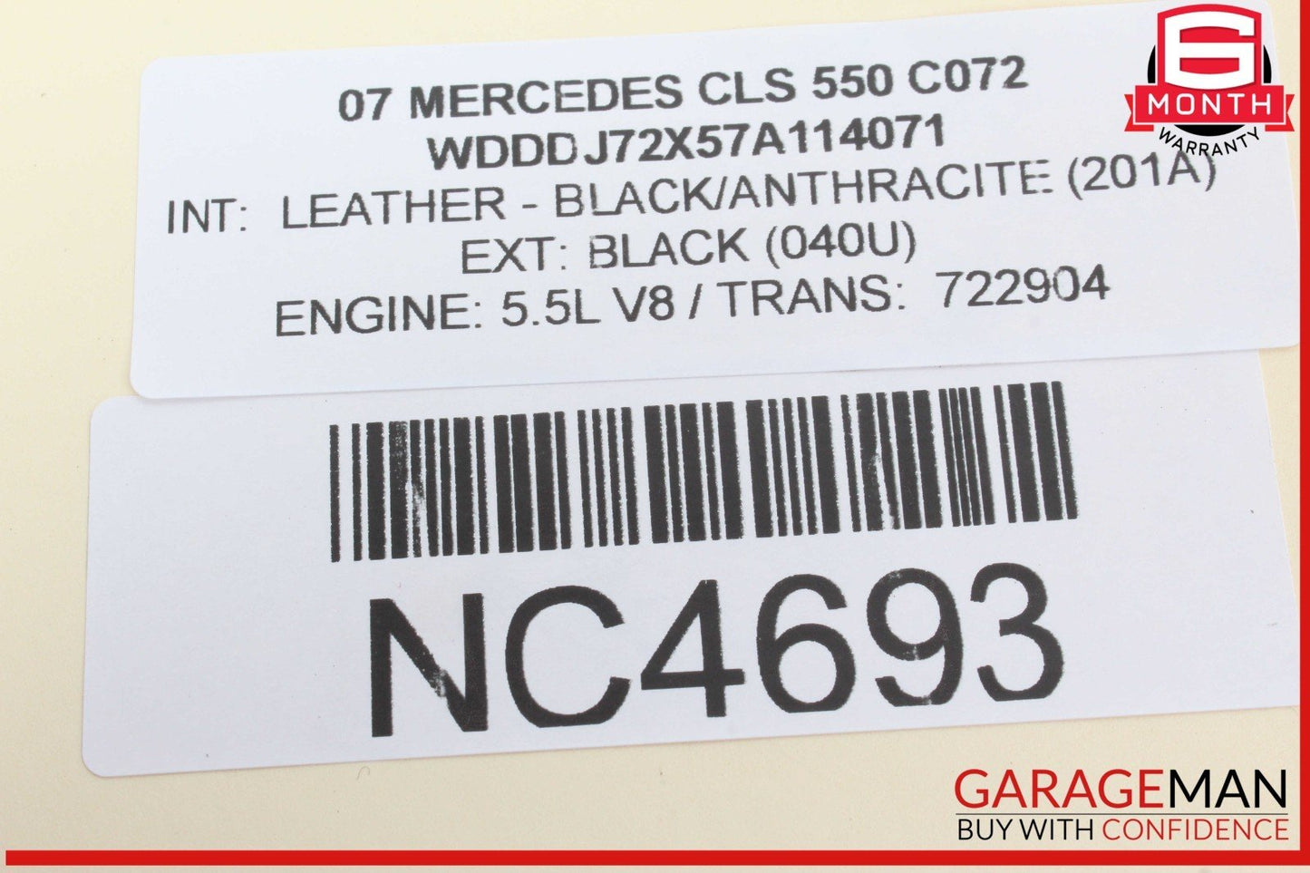 03-11 Mercedes W219 CLS550 E320 Door Mirror Control Switch 2118215779 OEM