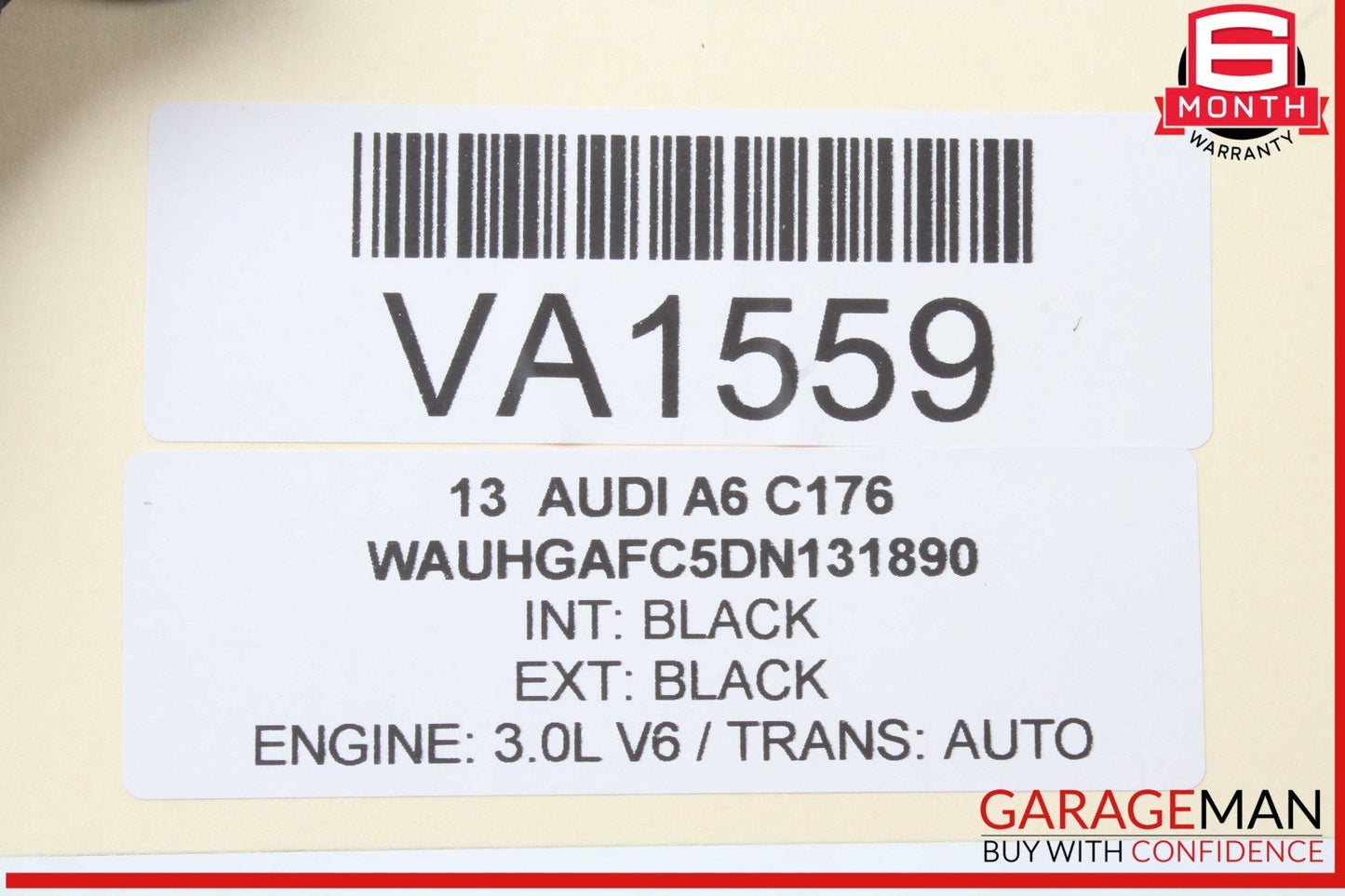 2012-2018 Audi A6 Electronic Parking Brake Control Module 4H0907801F Genuine