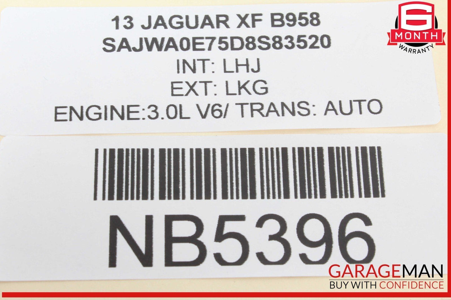 12-15 Jaguar X250 XF XFR Dash Dashboard Left Driver Side Outer AC Vent OEM