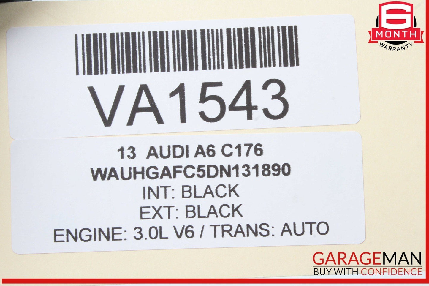 12-18 Audi A6 A7 Rear Left or Right Side Door Control Module Unit 4G8959795J OEM