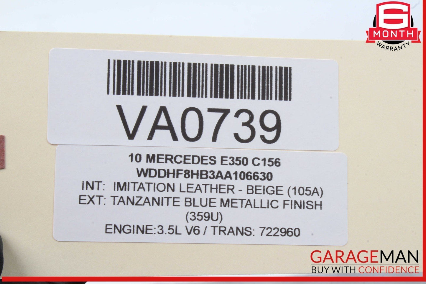 06-12 Mercedes W212 E350 Voice Communication Control Module Unit 2048202085 OEM