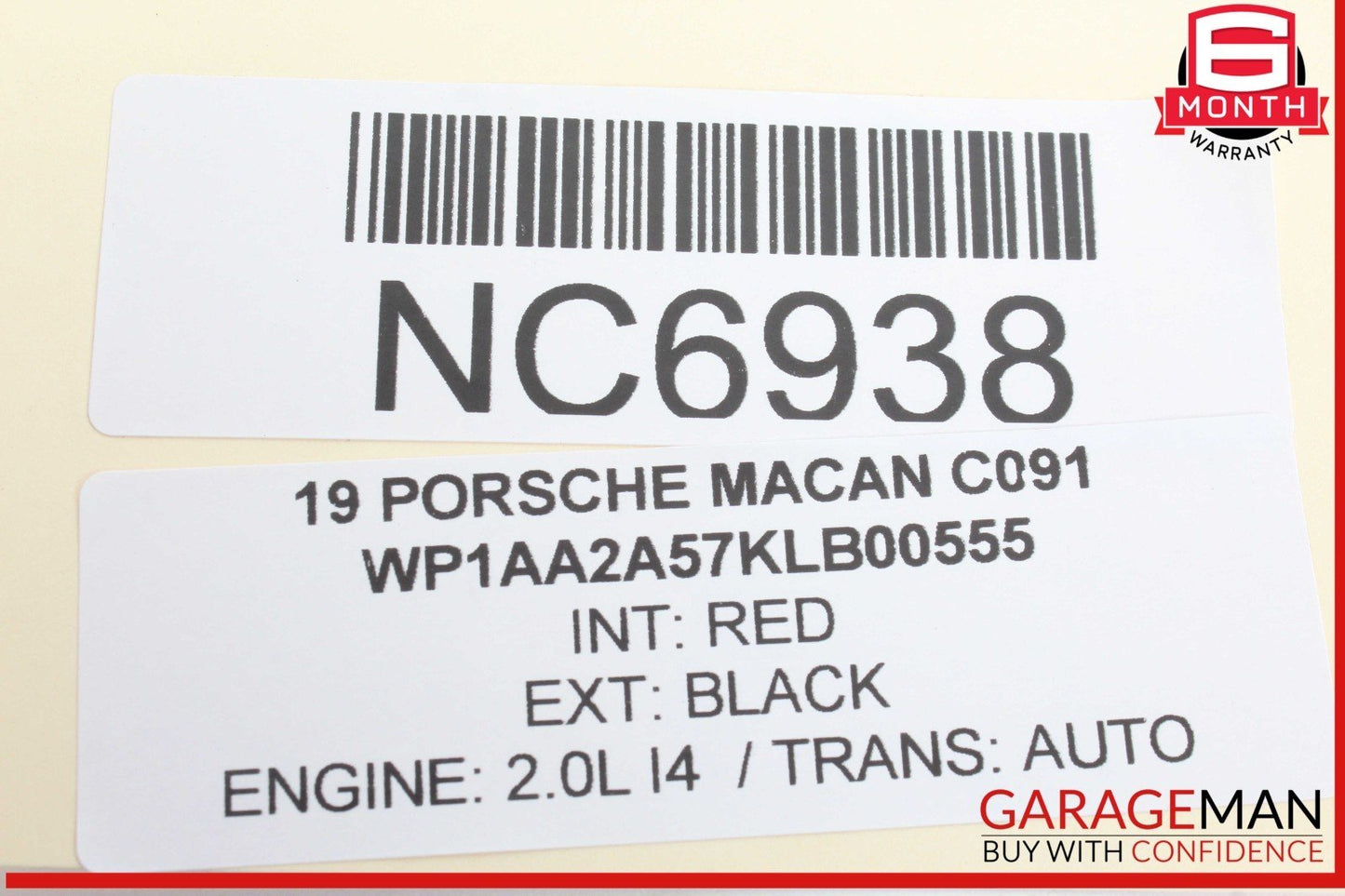 15-24 Porsche Macan Front Left Driver Side Door Control Module 4H0959793AC OEM
