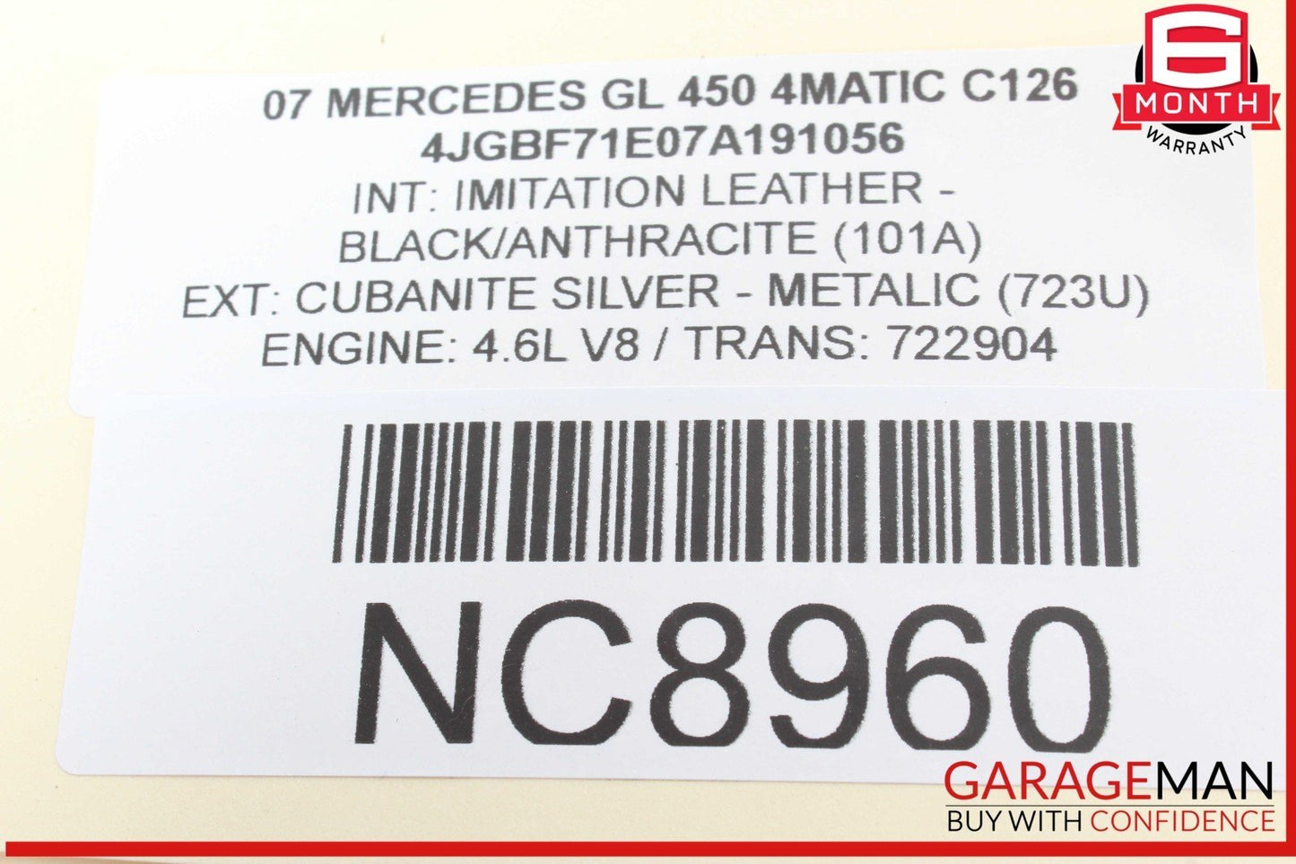 06-12 Mercedes X164 GL450 4MATIC Amplifier Amp Sound System Audio 2518201389 OEM