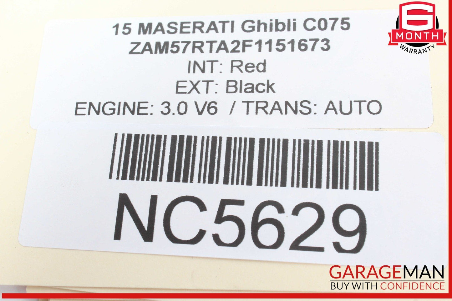 14-17 Maserati Ghibli Rear Left Driver Side Lower Suspension Control Arm OEM