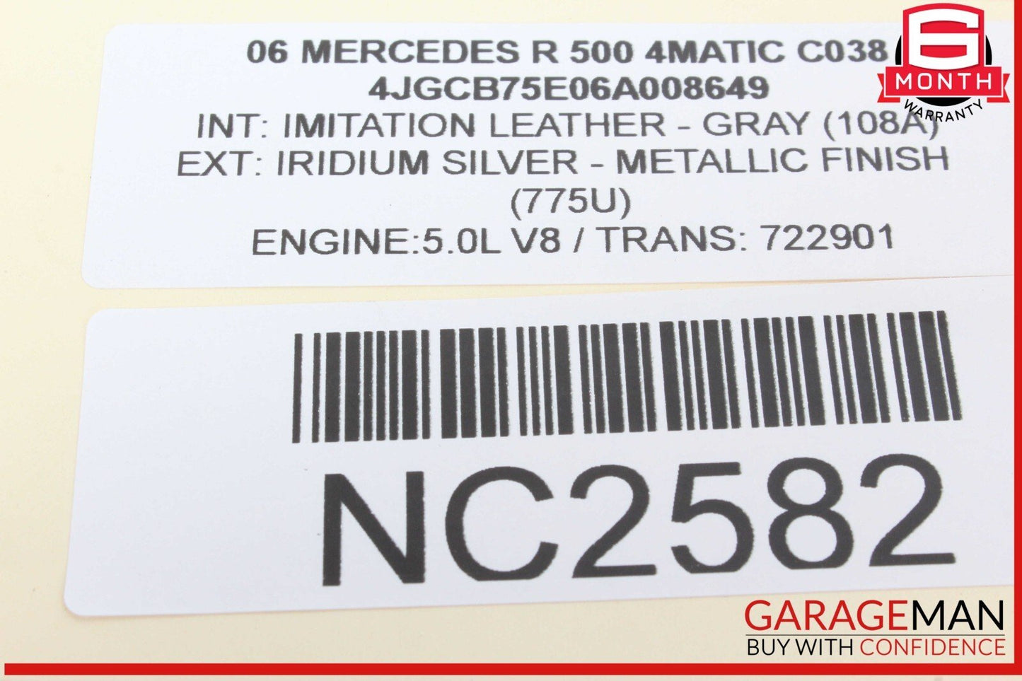 06-09 Mercedes W251 R500 4MATIC ML350 Yaw Turn Rate Sensor Module Unit OEM