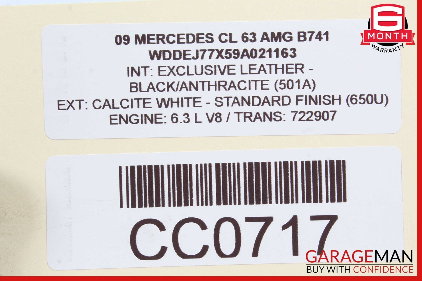01-19 Mercedes C32 S55 AMG S550 CL63 AMG AUX Auxiliary Circulation Water Pump