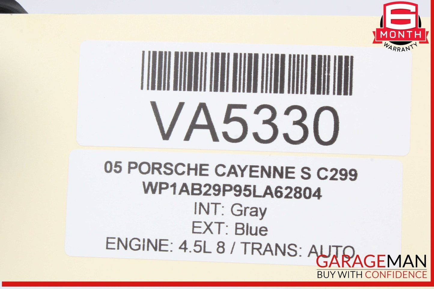 03-10 Porsche Cayenne S 955 957 Rear Trunk Liftgate Lock Actuator 7L5827761 OEM