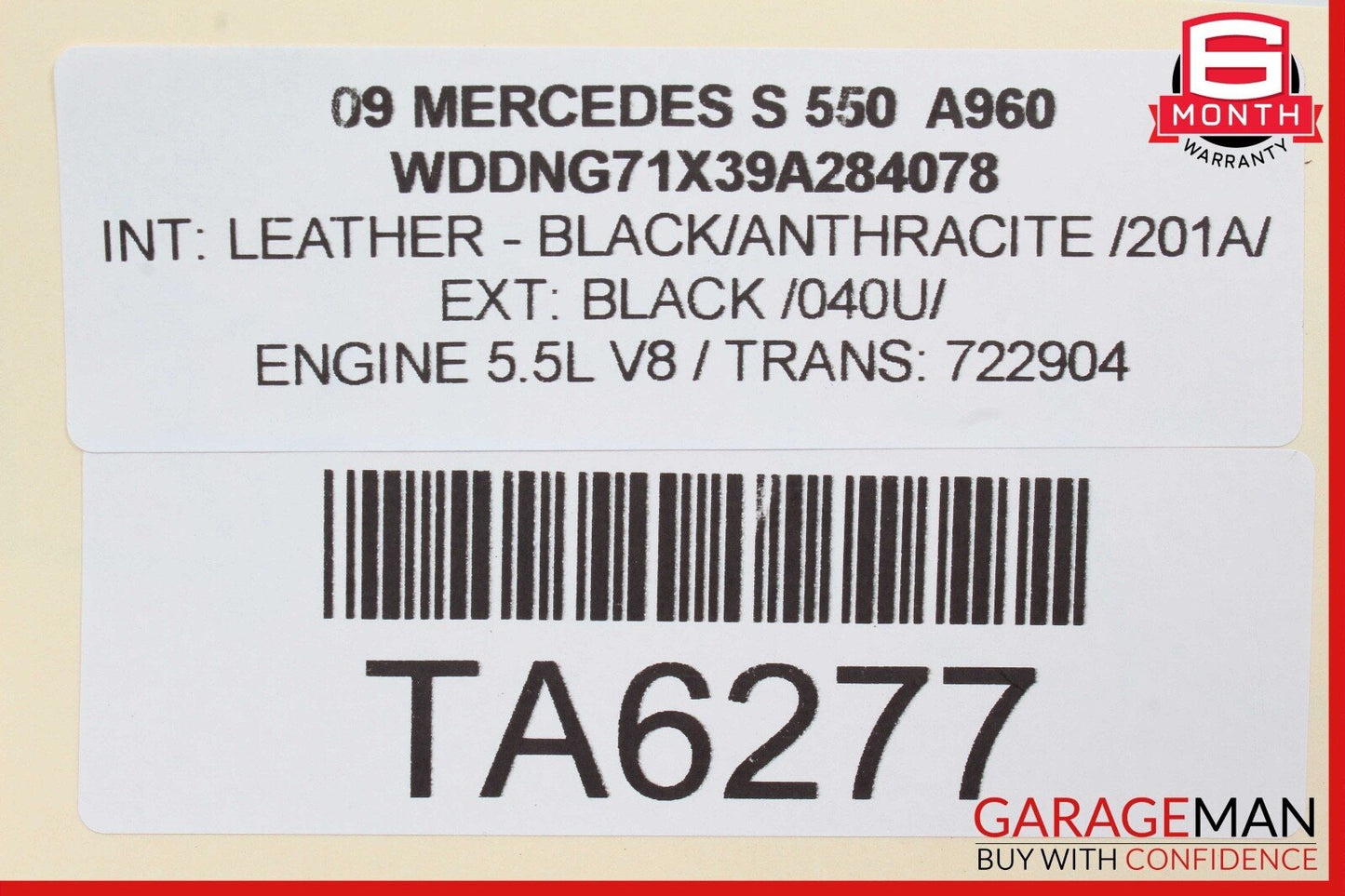 07-13 Mercedes W221 S550 S63 AMG Front Left Driver Under Seat Control Unit OEM