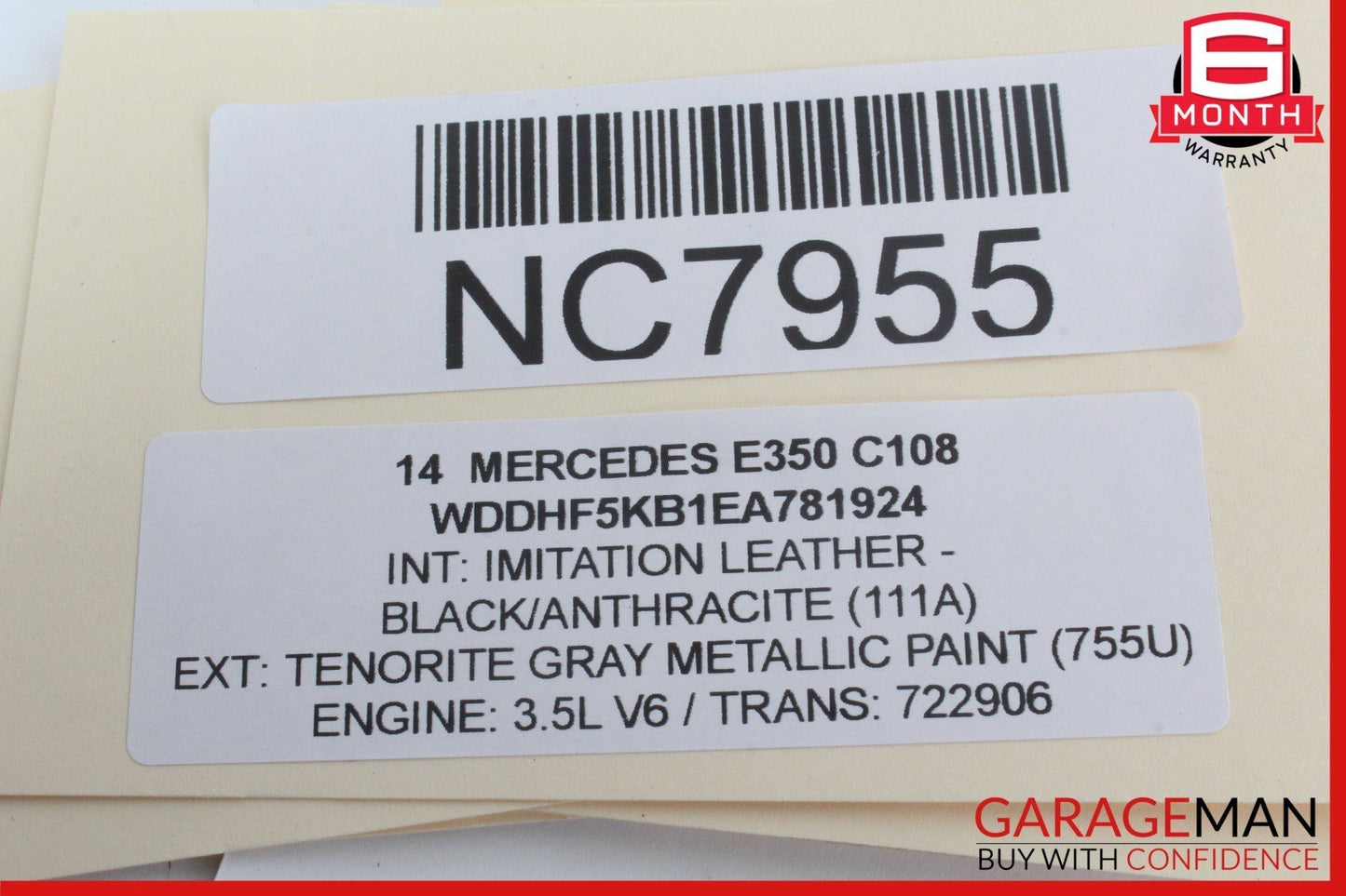 08-20 Mercedes W212 E350 E550 E400 Rear Right Side Door Lock Latch Actuator OEM