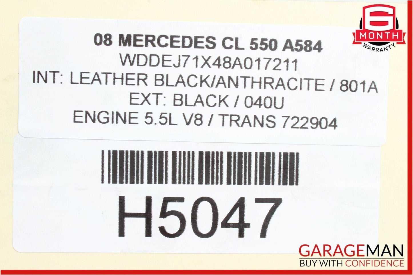 07-13 Mercedes S600 CL550 CL600 ABC Rear Hydraulic Valve Block Suspension Pump