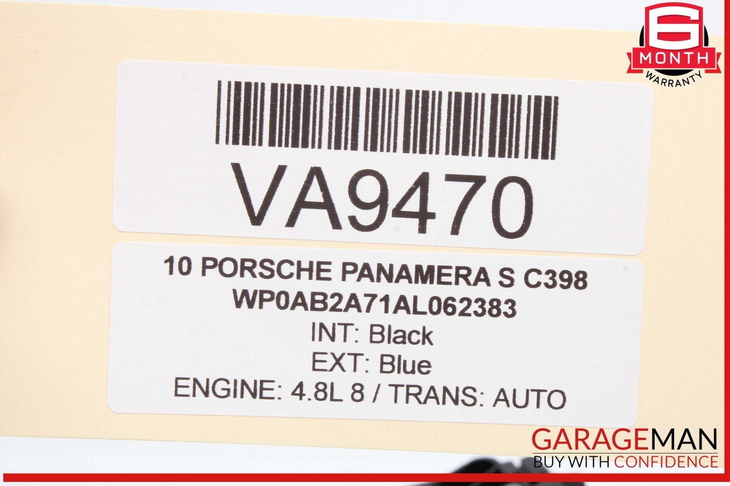 10-16 Porsche Panamera S 970 Gas Accelerator Throttle Pedal 97042302100 OEM